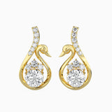 Swan Symphony Earrings