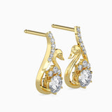 Swan Symphony Earrings