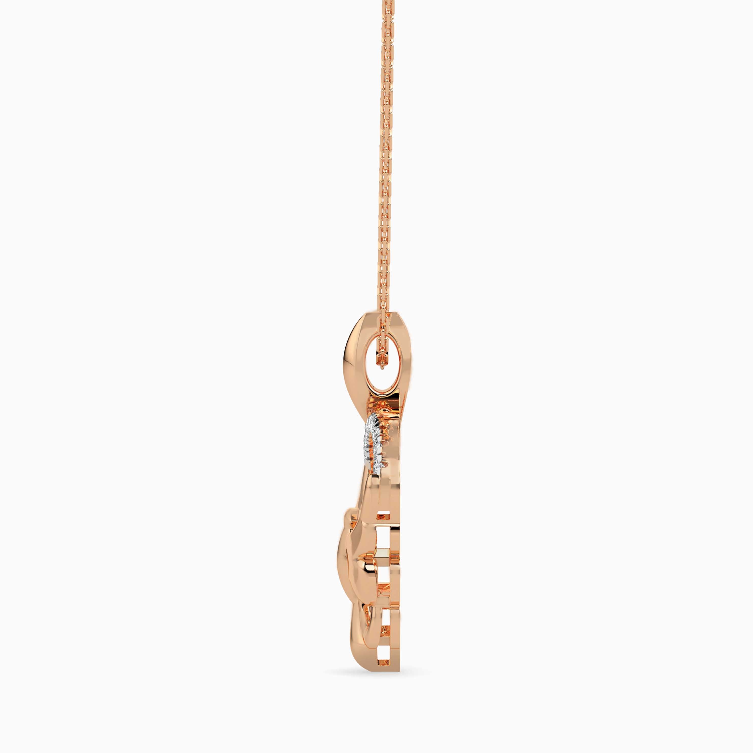 Majestic Eagle Heart Pendant