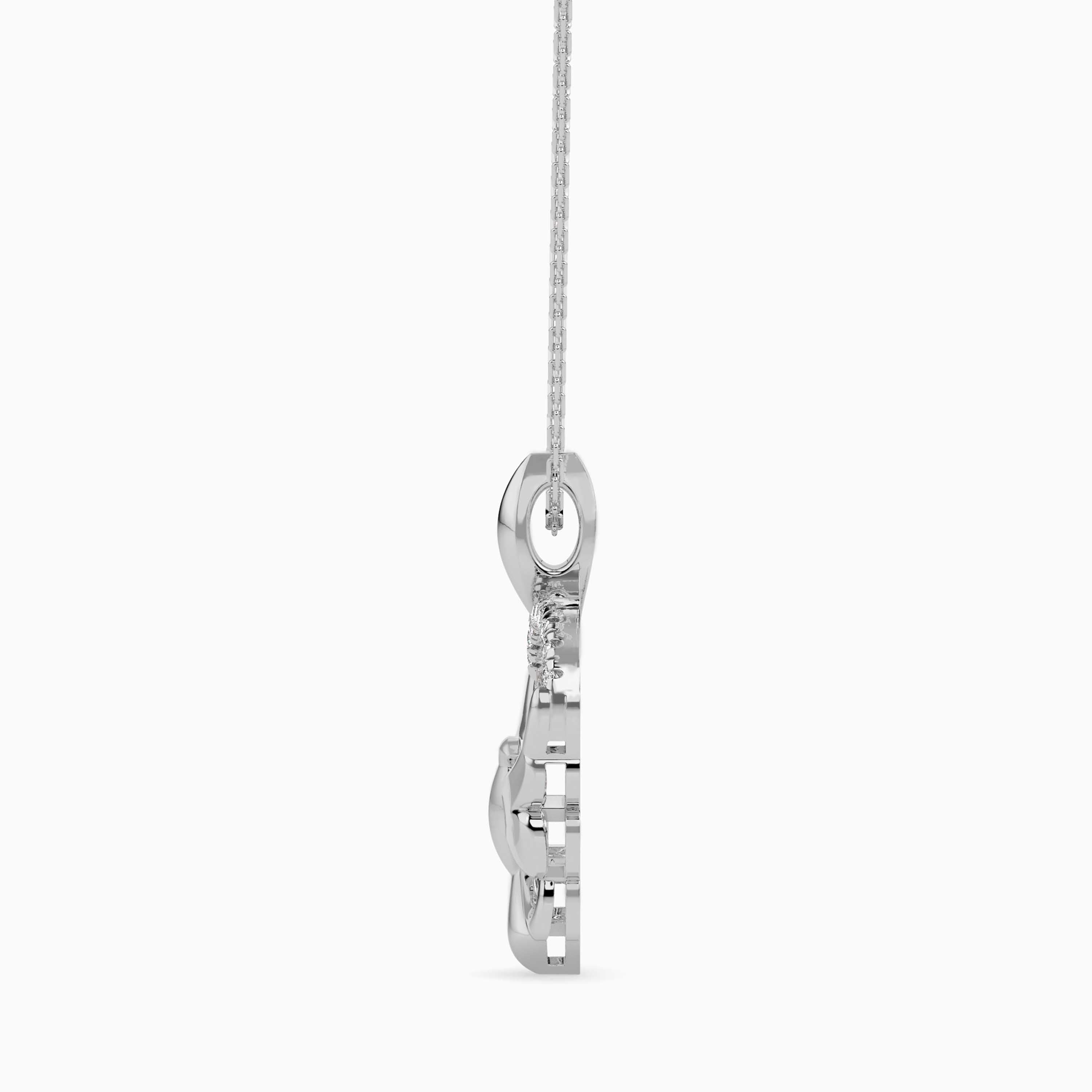 Majestic Eagle Heart Pendant