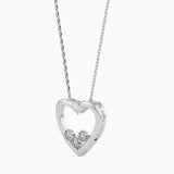 Trio Heart Diamond Pendant
