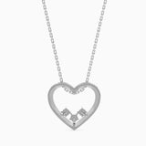 Trio Heart Diamond Pendant