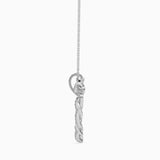 Twisted Heart Diamond Pendant