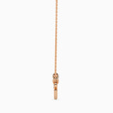 Heartfelt Key Diamond Necklace
