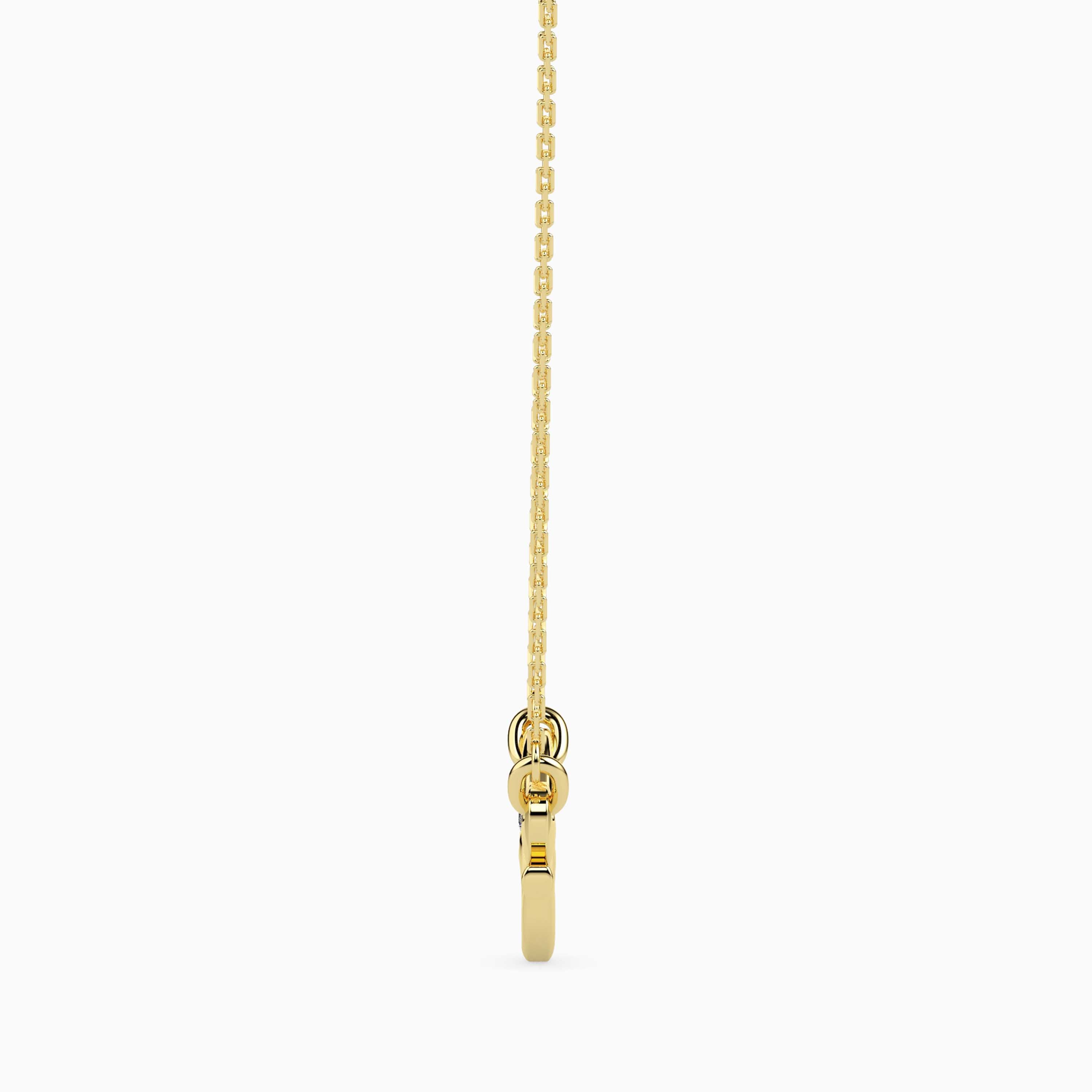 Heartfelt Key Diamond Necklace