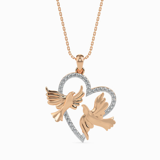 Eternal Love Dove Pendant