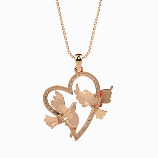 Eternal Love Dove Pendant