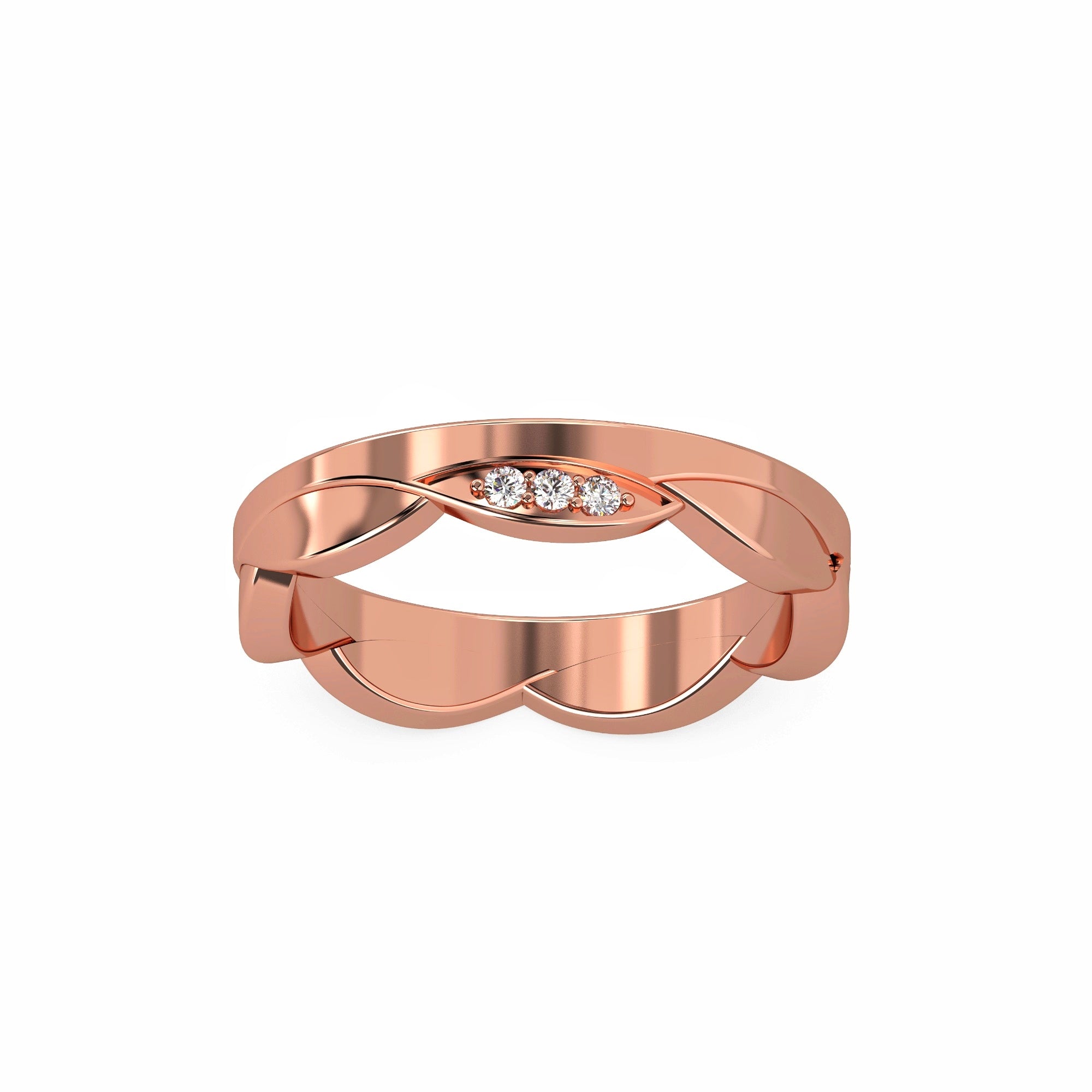 Interwoven Elegance Diamond Ring