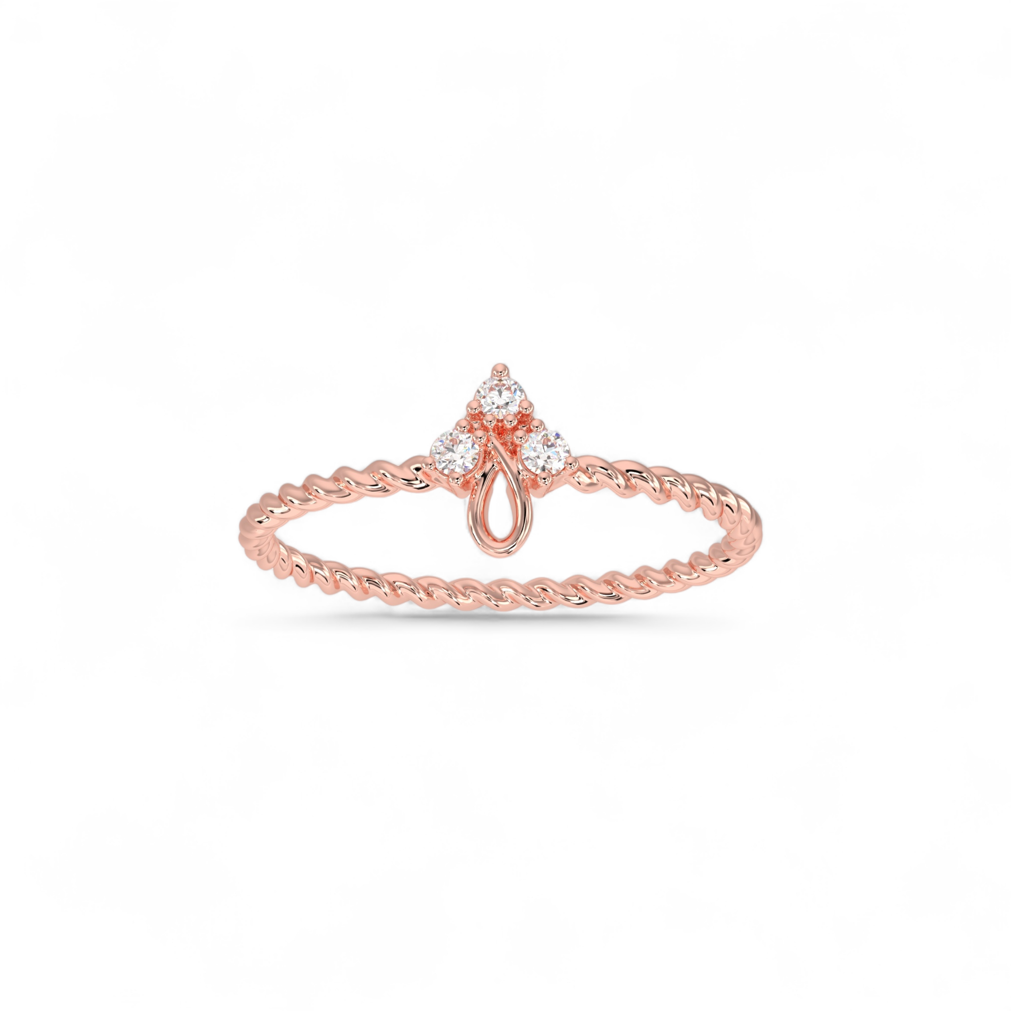 Twine Charm Ring