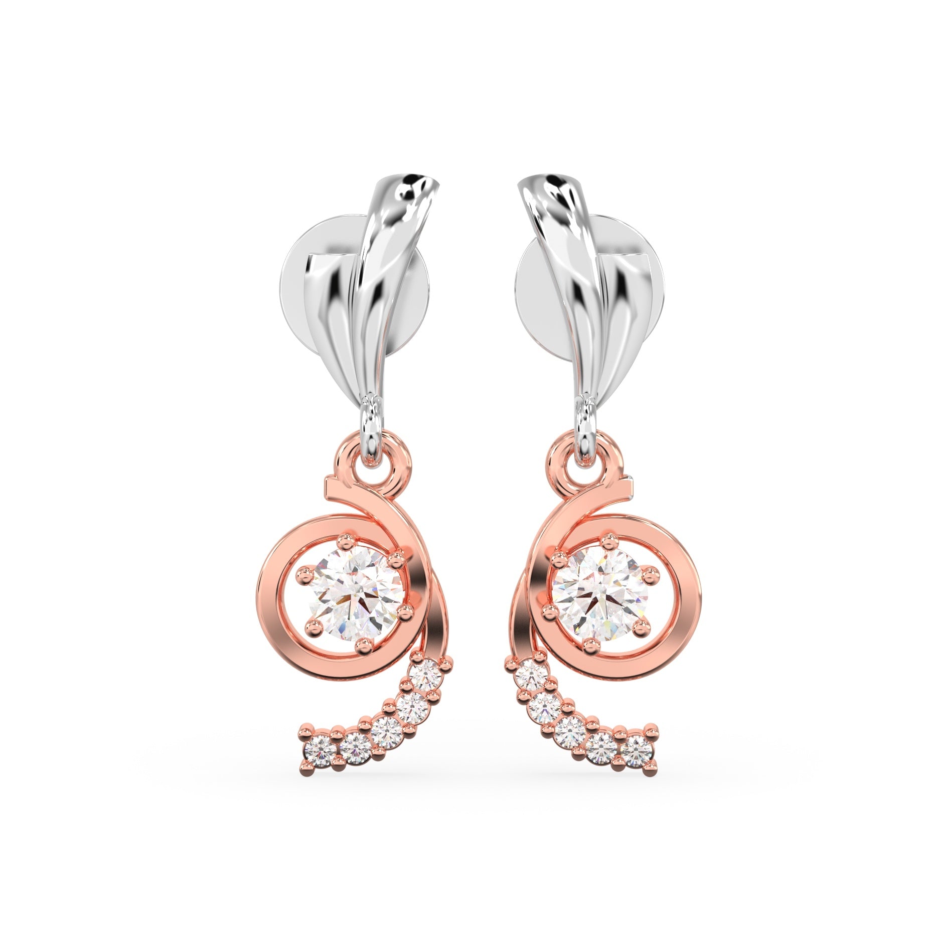 Swirl of Elegance Earrings