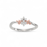 Frosted Arrow Ring
