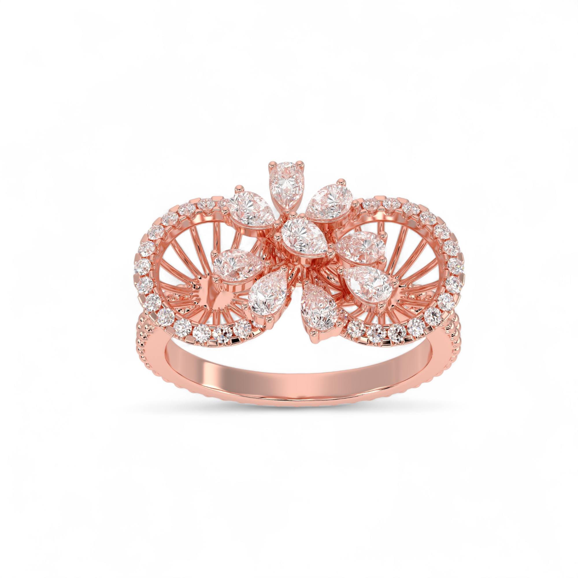 Blooming Radiance Ring