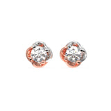 Solitaire Embrace Studs