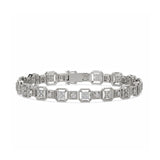 Golden Hex Diamond Bracelet