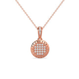 Sunburst Diamond Pendant