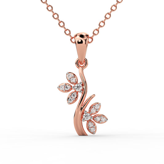Rosy Bloom Pendant