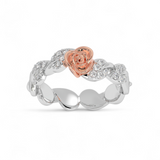 Rosé Bloom Diamond Ring