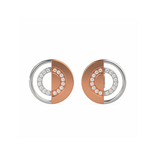 Dual Harmony Diamond Studs