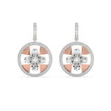 Floral Medallion Earrings