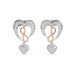 Dual tone in Rose & White Gold