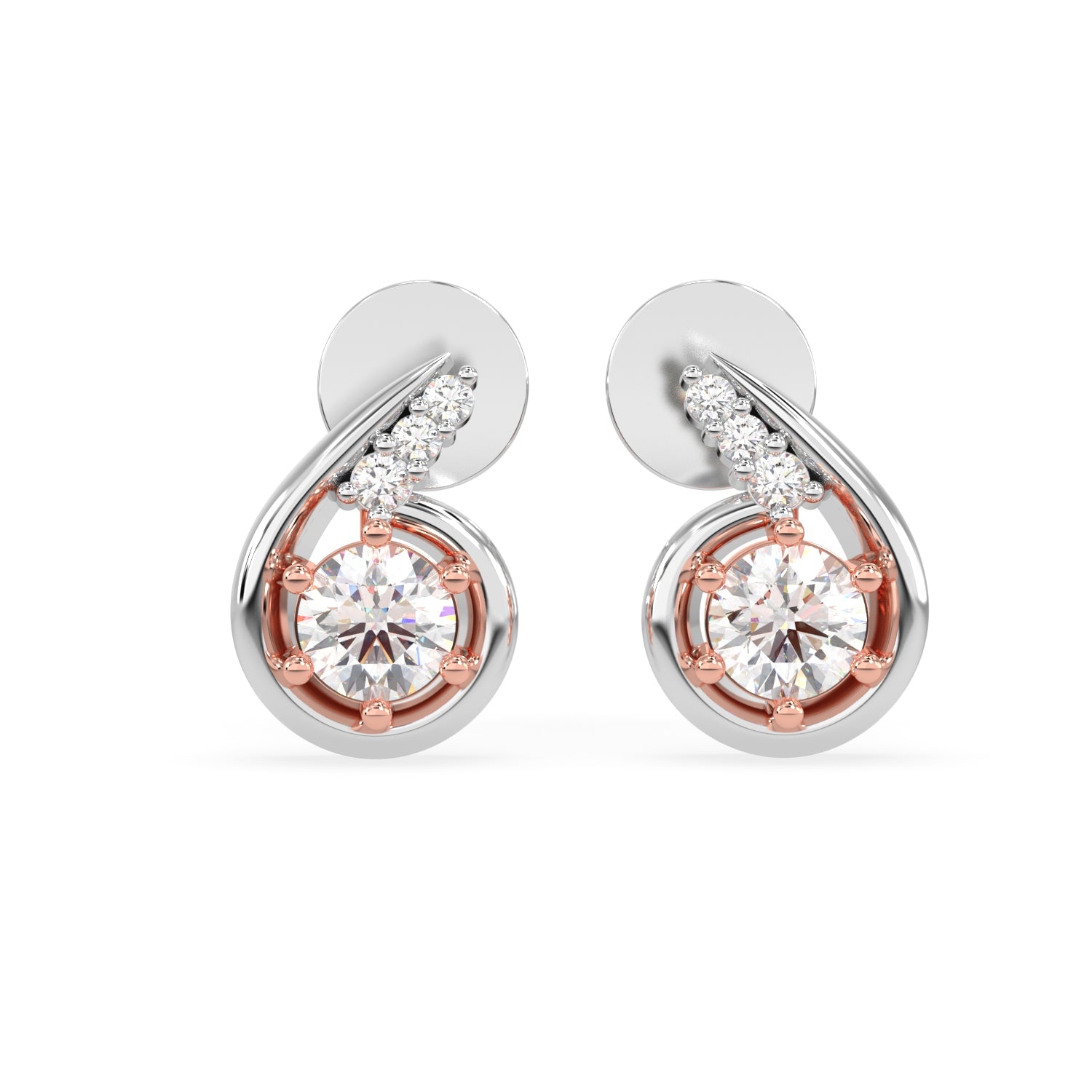Infinity Spark Earrings