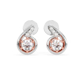 Infinity Spark Earrings
