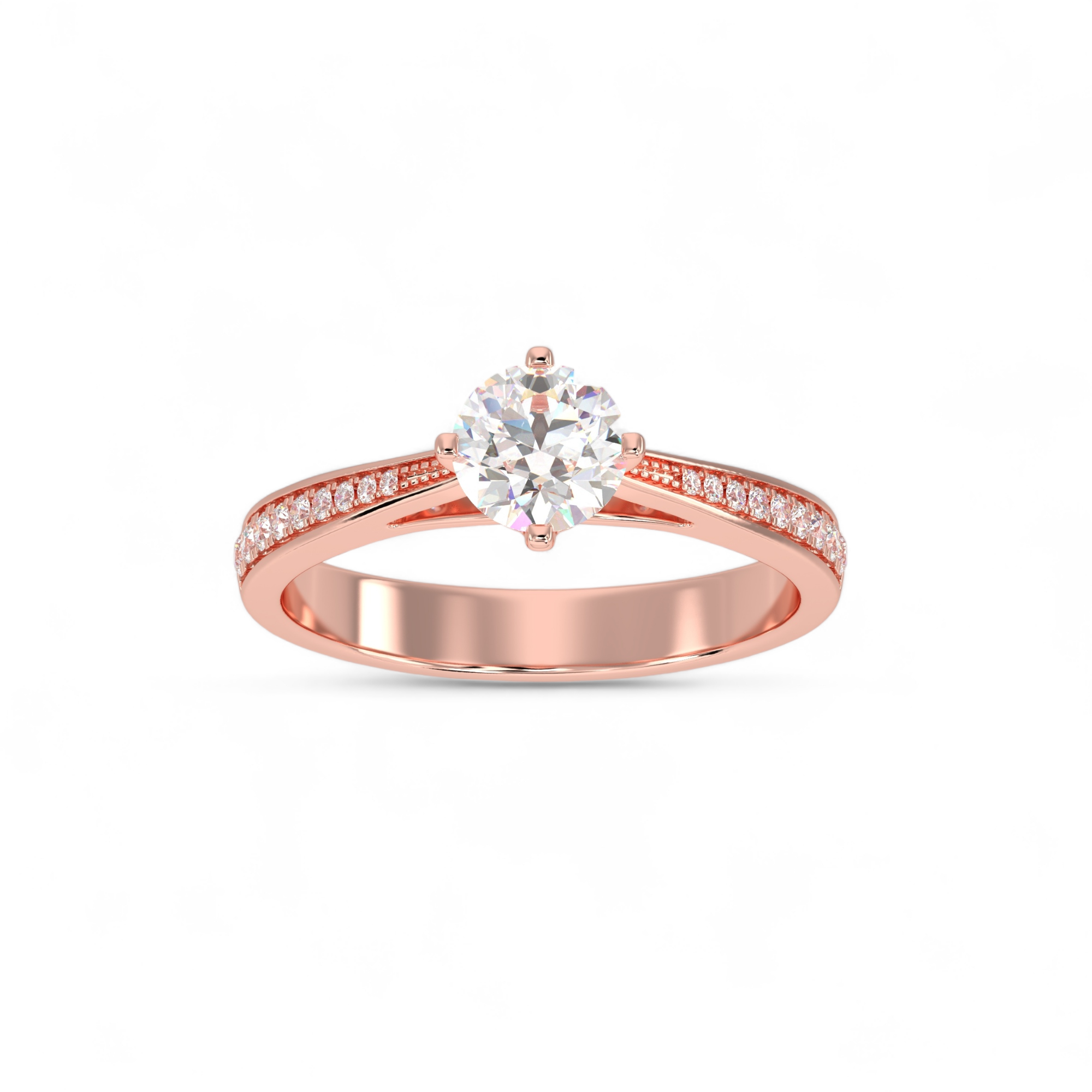 Radiance Trail Solitaire Ring