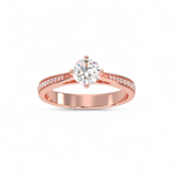 Radiance Trail Solitaire Ring