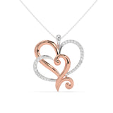 Heartbeat Fusion Diamond Pendant