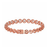Rose Round Diamond Bracelet
