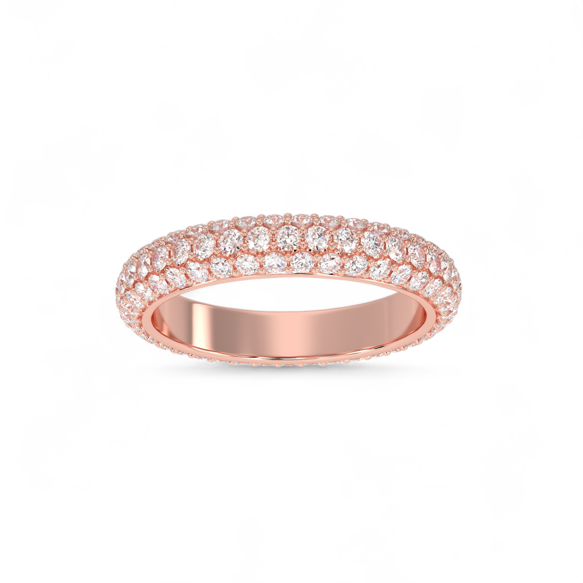 Eclipse Pavé Diamond Band