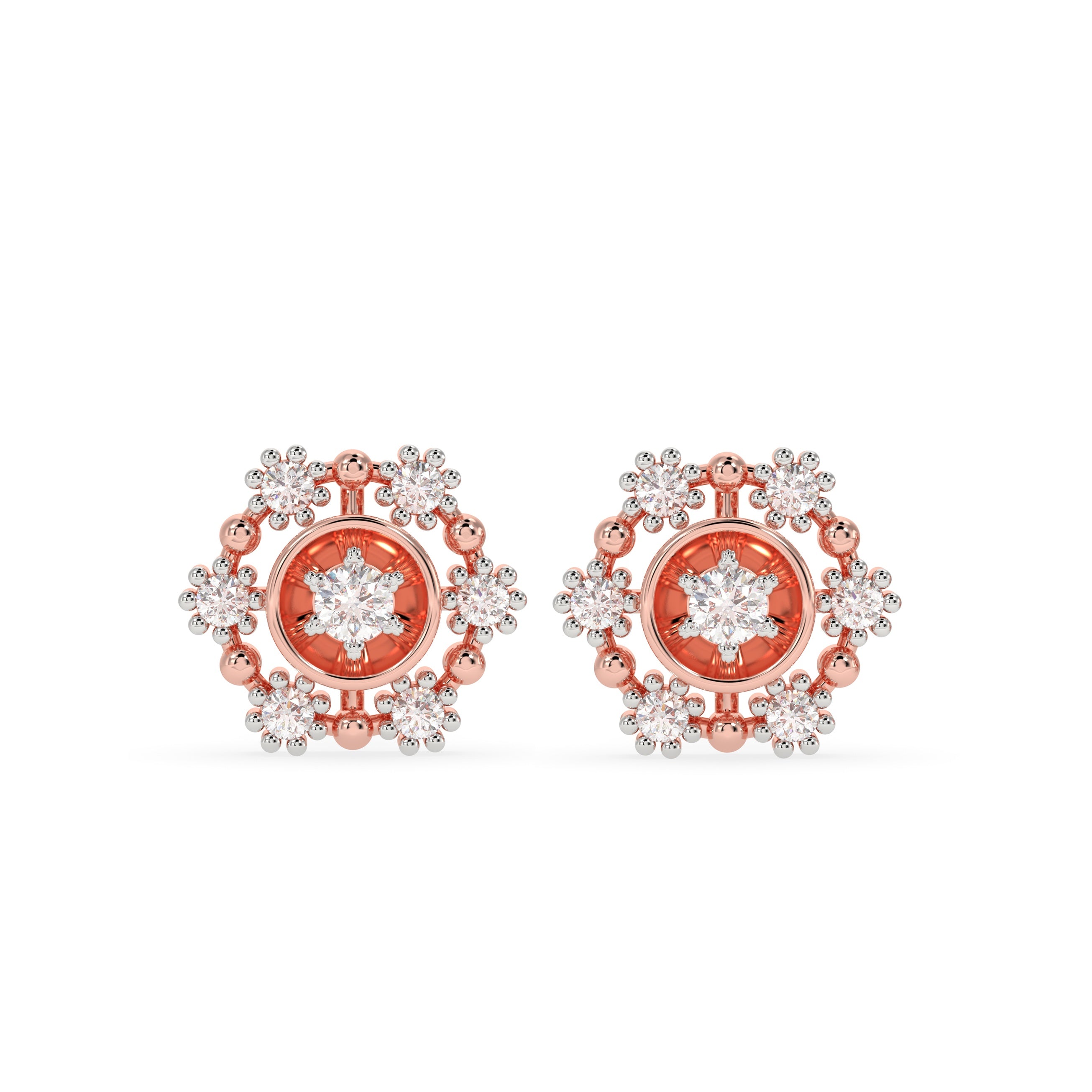 Golden Blossom Studs