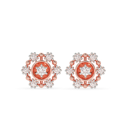 Golden Blossom Studs