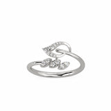 Leafy Vine Diamond Ring