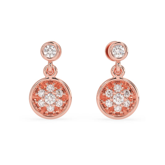 Sunburst Charm Earrings