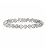 Rose Round Diamond Bracelet