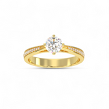Radiance Trail Solitaire Ring