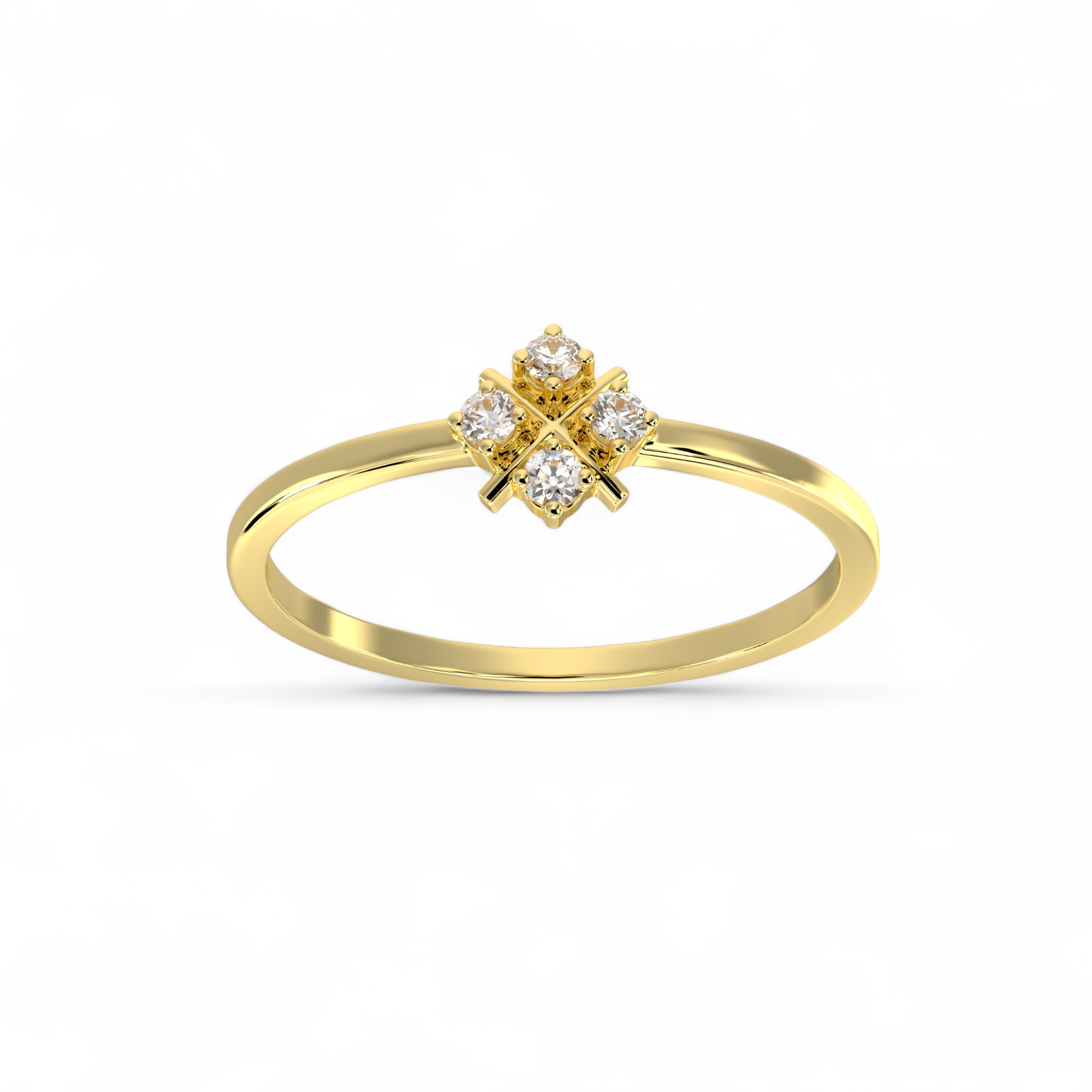Quadra Charm Ring