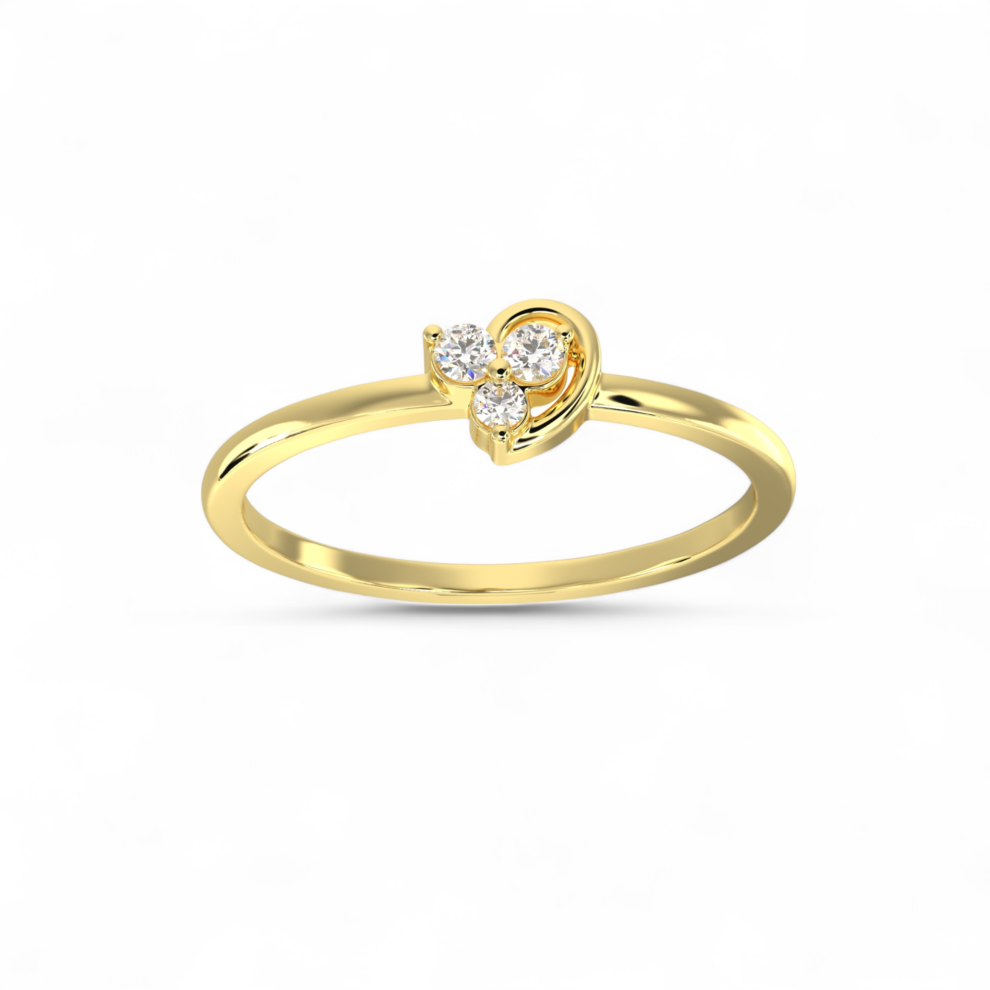 Trilight Knot Rings