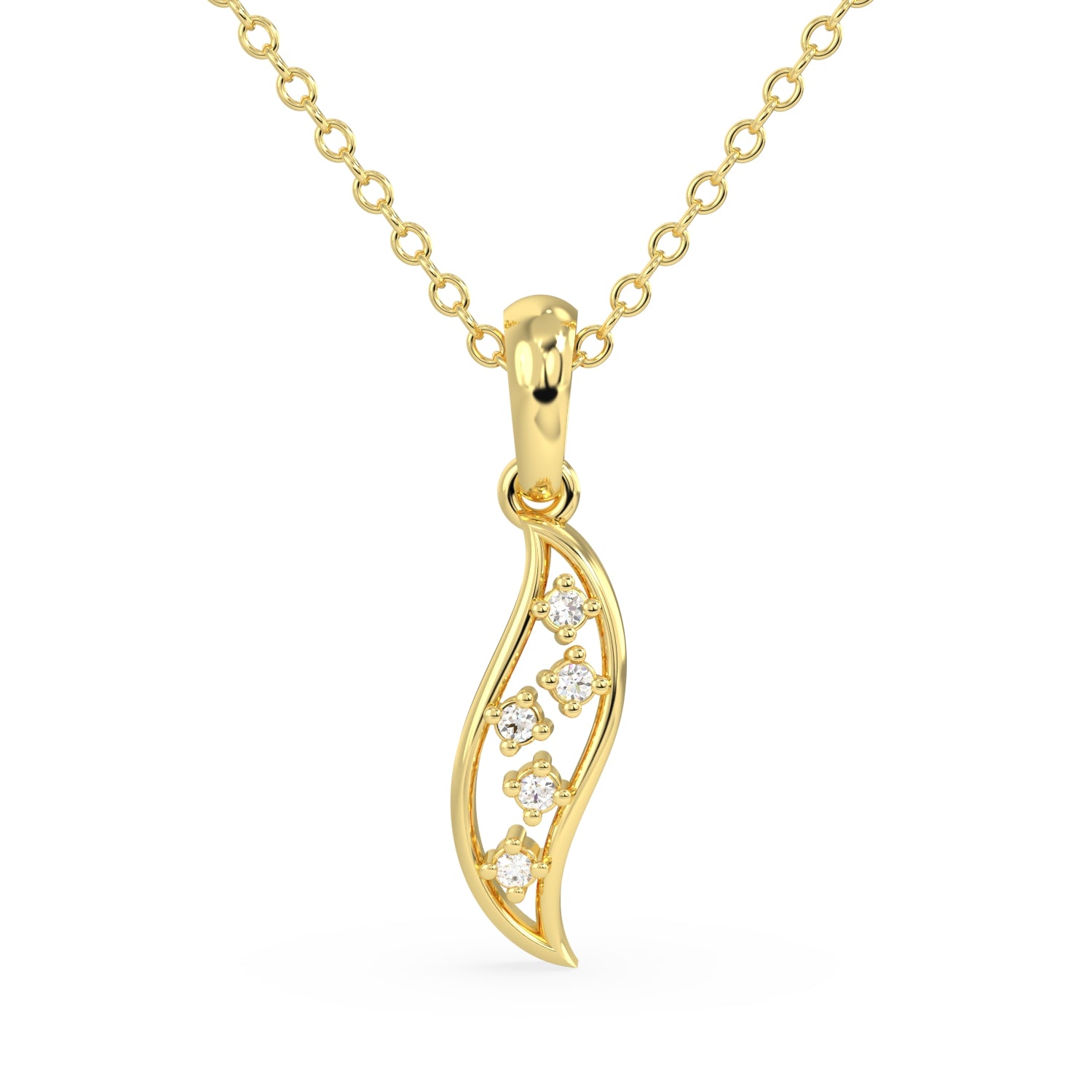 Golden Breeze Pendant