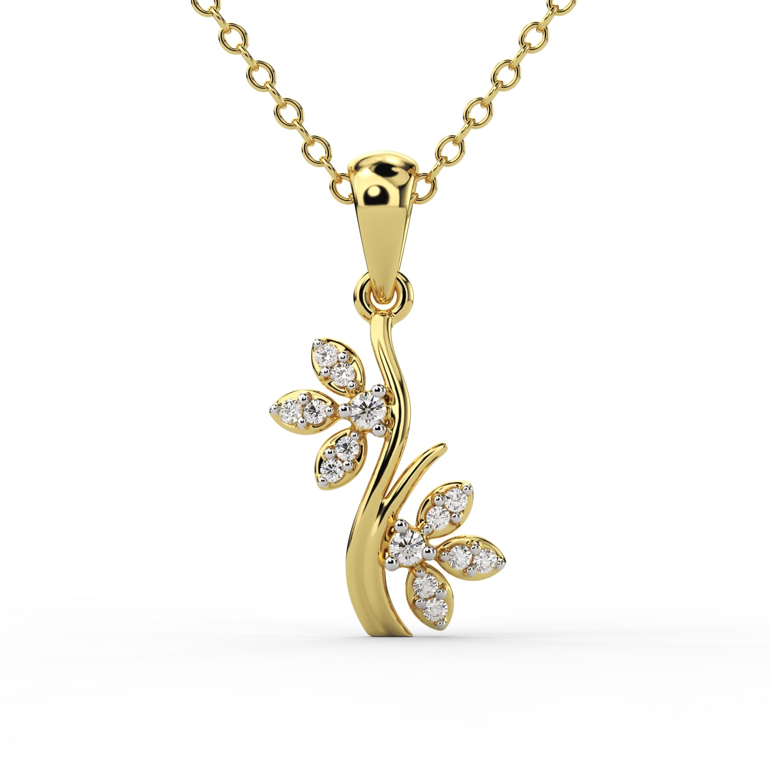 Rosy Bloom Pendant