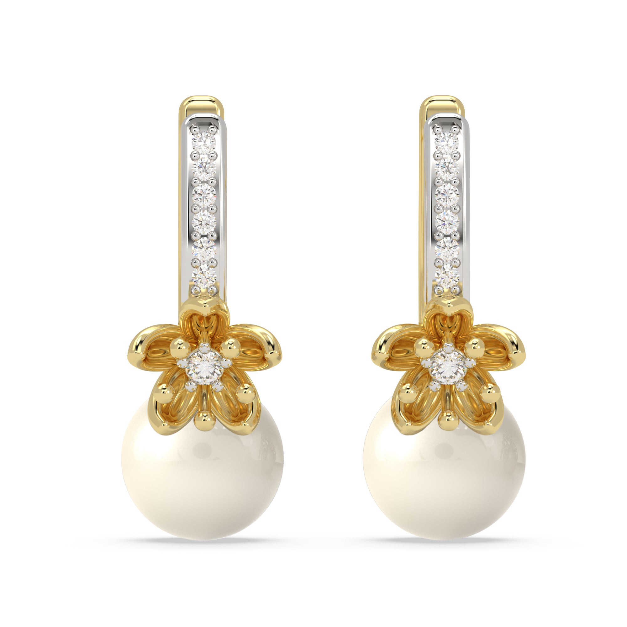 Blossom Pearl Earrings