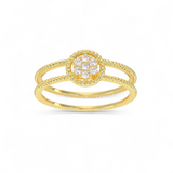 Golden Orbit Ring