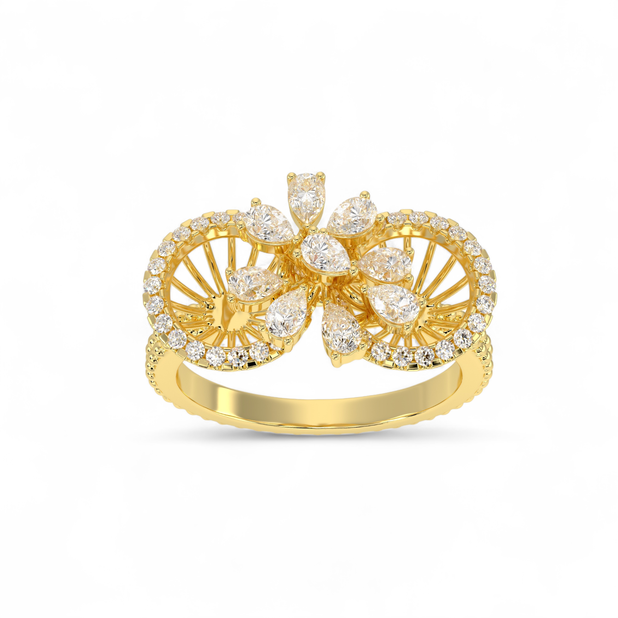 Blooming Radiance Ring