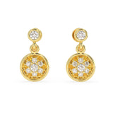 Sunburst Charm Earrings