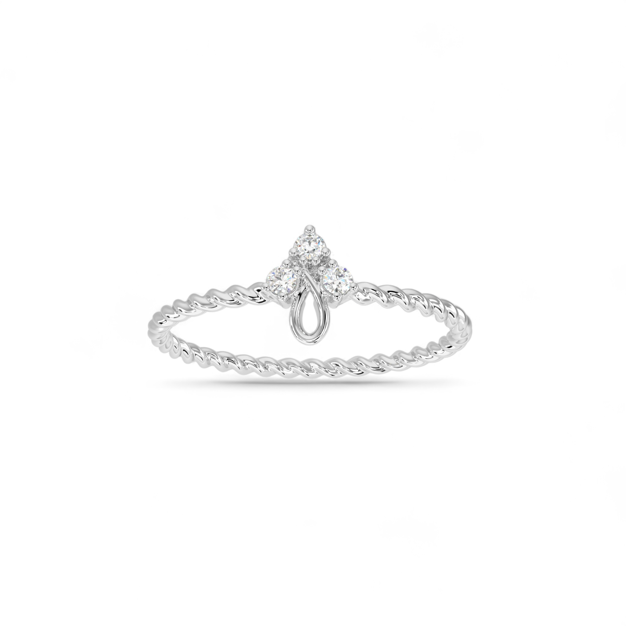 Twine Charm Ring