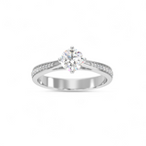 Radiance Trail Solitaire Ring