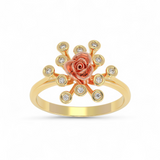 Stellar Bloom Diamond Ring