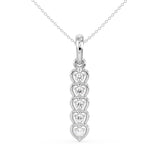 Golden Heartfall Pendant