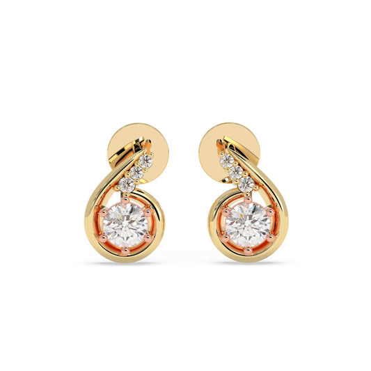 Infinity Spark Earrings